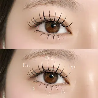 マツエク・マツパ Iru eyelash 鈴木のマツエク・マツパデザイン