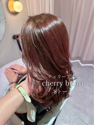 ロング カラー 似合わせバランス得意 青野さくらのヘアスタイル