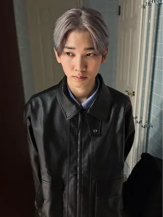 ショート カラー ウルフ/レイヤー/ 渋谷🔮Yudaiのヘアスタイル