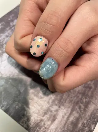 ネイル Be Colorful所属・🌕akuri🌖 渋谷/ニュアンスのネイルデザイン