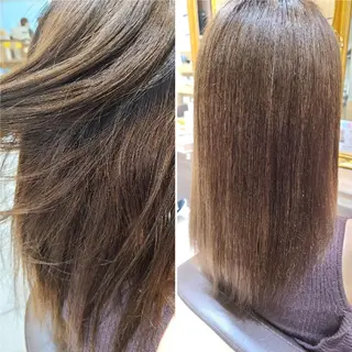 ミディアム Ash 店長　山下達也のヘアスタイル