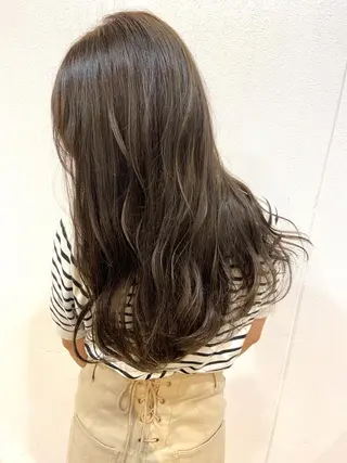 ロング 髪質改善/森ノ宮/ 美容室/店長杉山慶尚のヘアスタイル