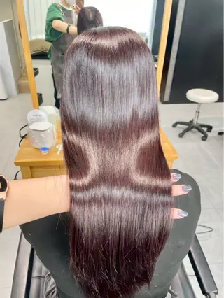ロング カラーモデル募集 ✨🤍モモハ🤍✨のヘアスタイル