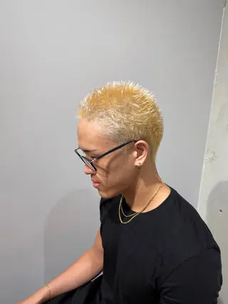 ショート カラー メンズ Riganuts池袋 Hayato✂︎のヘアスタイル
