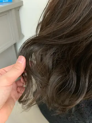 ロング カラー 柔らかいヘア/ 東徳嶺 みくのヘアスタイル