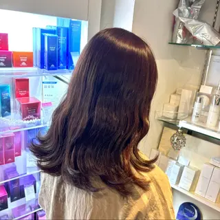 カラー レイヤー/顔周り/ 韓国ヘア🤍フウカのヘアスタイル