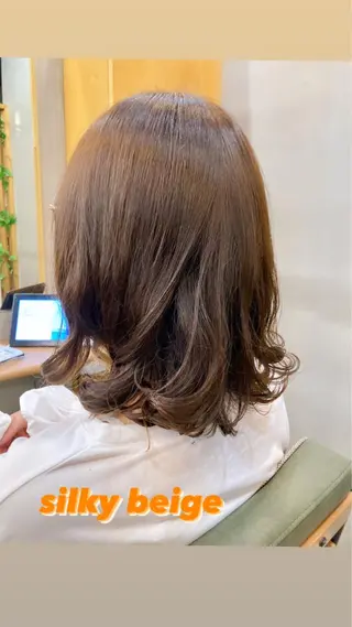 セミロング レディースカット/大 船/サイトウアレンのヘアスタイル