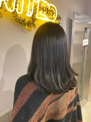 セミロング カラー ダブルカラー/ 横浜/JURIのヘアスタイル