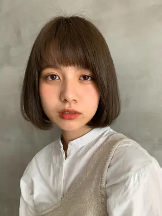 ショート カラー 🍃透明感/デザイン 店長MASARU🍃のヘアスタイル