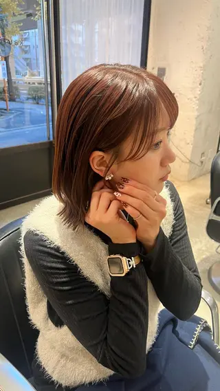 ミディアム kauti ichinana所属・小西 佑奈のヘアスタイル