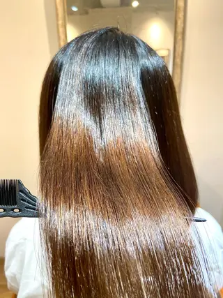 ミディアム ayumi🦖/ 似合わせカラー🤎のヘアスタイル