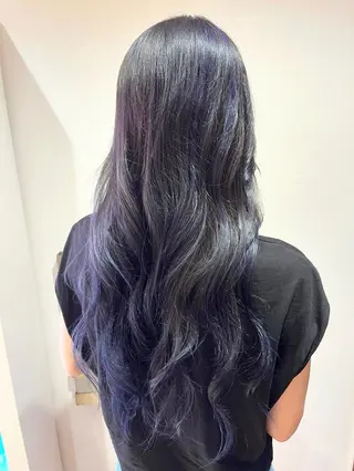 ロング カラー 萩原 凌✄﻿のヘアスタイル