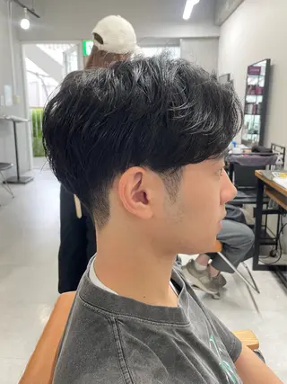 メンズ メンズモテパーマ💙 fuwaのヘアスタイル