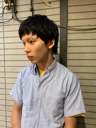 ショート レイヤー/メンズ /髪質改善 廣島公平のヘアスタイル