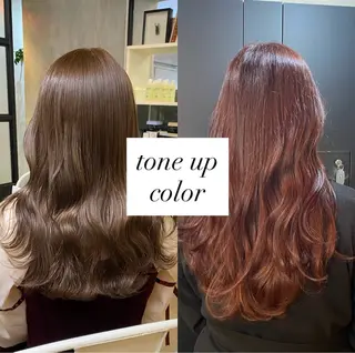 ロング カラー 飯田 晟恭のヘアスタイル