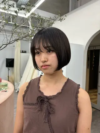 ショート garage.所属・吉田 慎冴/メンズパーマのヘアスタイル