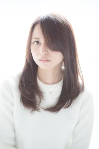 セミロング 角 大輔のヘアスタイル