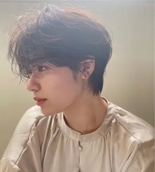 ショート 上福大翔 【美髪縮毛矯正】のヘアスタイル