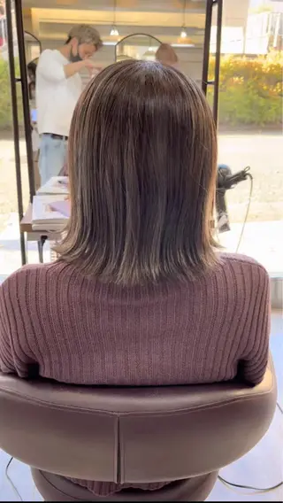 ミディアム メンズバレイヤージュ 斉藤春のヘアスタイル