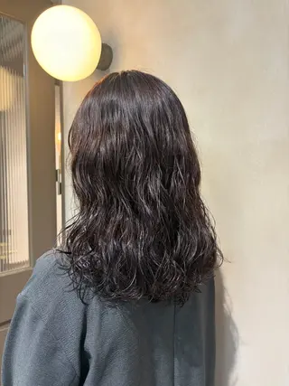 セミロング パーマ The Apartment of solon所属・黒坂 唯奈 /パーマとボブ特化のヘアスタイル