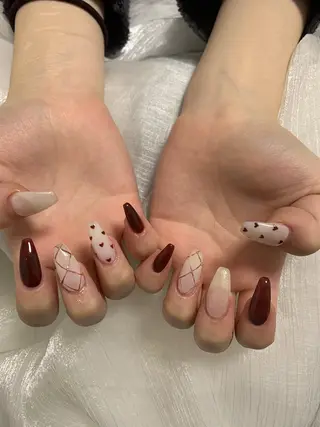 ネイル しょう えんきんのネイルデザイン