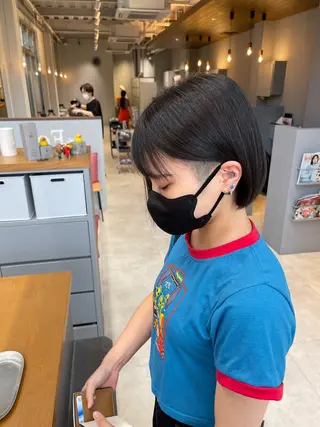 ショート 石原圭悟 /ショート/艶カラーのヘアスタイル