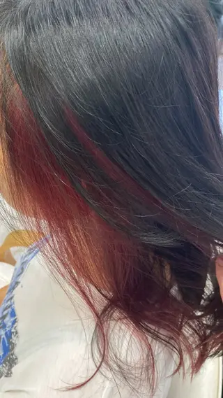 ロング カラー 目黒 碧人のヘアスタイル