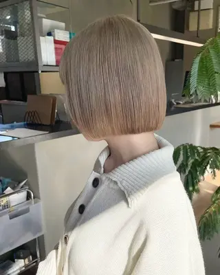 ミディアム mei🪽 カラーモデルのヘアスタイル