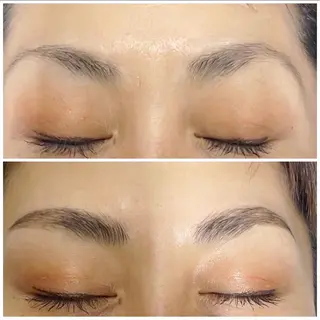 アイブロウ 韓国風レイヤーカット 🇰🇷❕モカのヘアスタイル