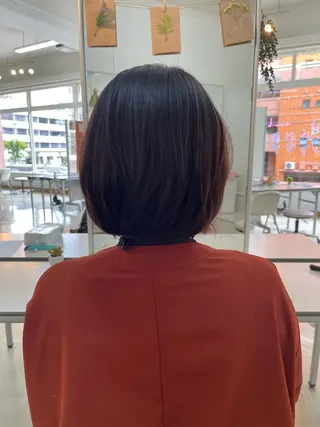 ミディアム カラー 🕊️fond. 仲里 美帆🍀のヘアスタイル