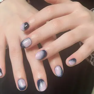 ネイル 【Zina京都駅前】 きぬがわ らむのネイルデザイン