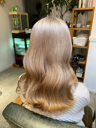 ミディアム 🎀暖色カラー／ボブ 🎀MOMONAのヘアスタイル