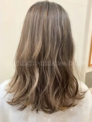 セミロング カラー ぱつっとボブ/ 小野あかねのその他イメージ