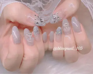 ネイル 23時まで❤︎韓国、 ワンホンネイルのネイルデザイン