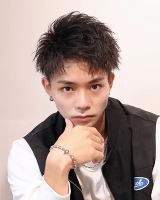 ショート メンズ BORDO所属・竹内 奨のヘアスタイル