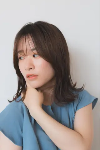 ミディアム カラー 吉田 浩太郎のヘアスタイル