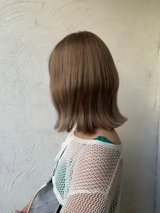 ミディアム カラー 似合わせカラー🫶 小川千波のヘアスタイル