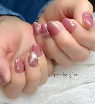 ネイル infinity skyのネイルデザイン