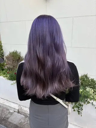 ミディアム カラー noa 似合わせ︰ 透明感︰韓国風のヘアスタイル