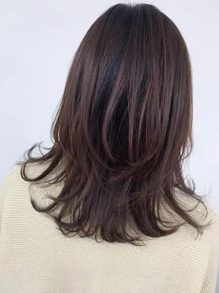 セミロング 🥇近藤 恭輔🥇 Recharme新保のヘアスタイル