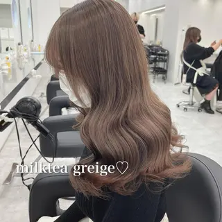 ロング 💗韓国暖色ヘア NO.1💗🪽のヘアスタイル