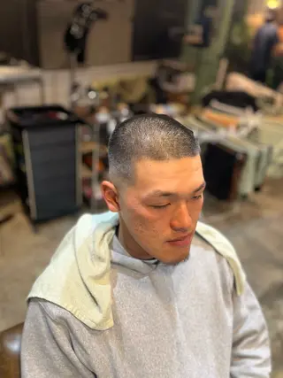 ショート メンズ メンズ美容室HIGE barber shop所属・中川 響揮のヘアスタイル