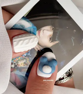 ネイル 3dパーツ/流行り 👧shushu❤️のネイルデザイン