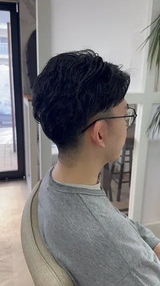 ショート パーマ メンズ Aimer Hair Design Lewis所属・aimer 葛西のヘアスタイル