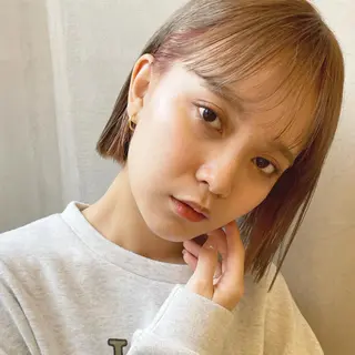 ショート カラー 🫧透明感ヘア🫧 🧸竹花　彩希🧸のヘアスタイル