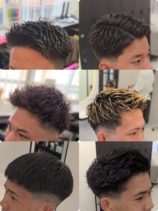 メンズ ショート パーマ Lapis 名古屋駅前店所属・LEN名古屋/パーマ 海外ヘア/メンズ特化のヘアスタイル