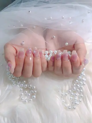 ミディアム Hanaai Salon新大久保店のネイルデザイン