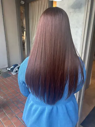 ロング PAGEBOYレインボー店所属・片山 早友里のヘアスタイル