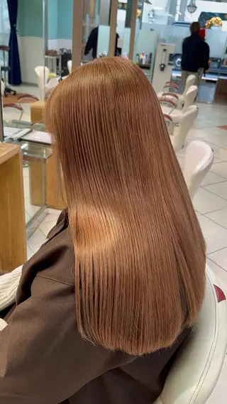 ロング カラー 🌿earth亀有店 【緑髪のノブ】🌿のヘアスタイル