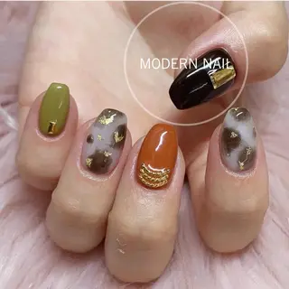 ネイル 小川 玲奈のネイルデザイン